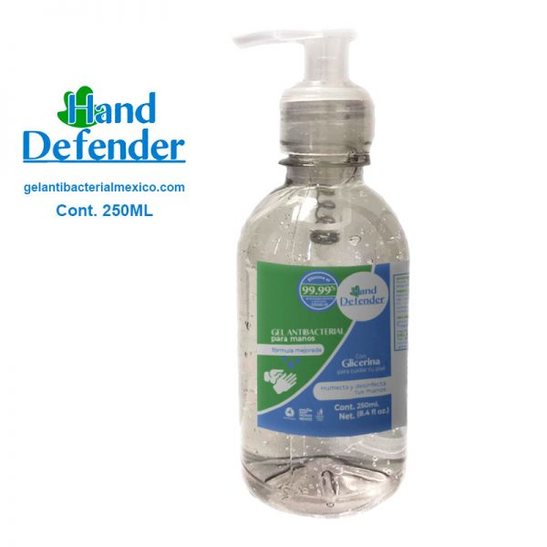 66 de alcohol gel antibacterial