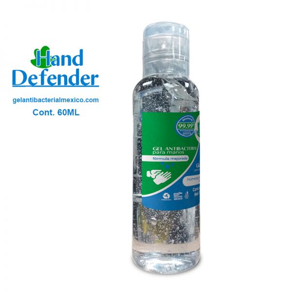 cantidad de gel antibacterial para desinfectar