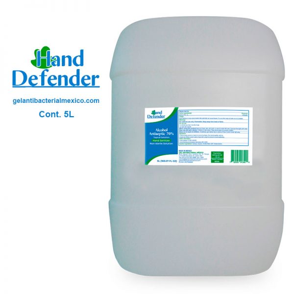 precio del gel antibacterial disinfector